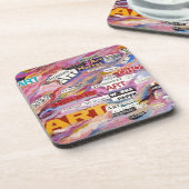 Art onderzetter set (Linkerzijde)