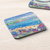 Art Onderzetters: Moeder Iveys Bay Cornwall Drankjes Onderzetter (Linkerzijde)