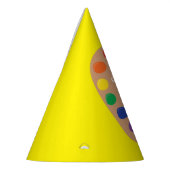 Art Paint Palette Cute 1e verjaardag Feesthoedjes (Links)