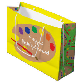 Art Paint Palette Cute 1e verjaardag Groot Cadeauzakje