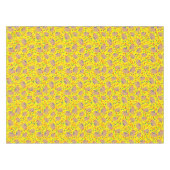 Art Paint Palette Cute 1e verjaardag Tafelkleed (Voorkant (Horizontaal))