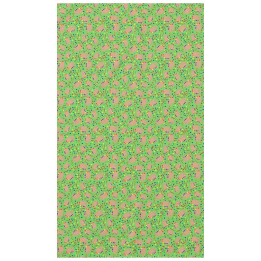 Art Paint Palette Cute 1e verjaardag Tafelkleed (Voorkant)