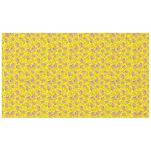 Art Paint Palette Cute Kind Birthday Party Tafelkleed (Voorkant (Horizontaal))