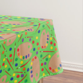 Art Paint Palette Kind Birthday Artist Tafelkleed