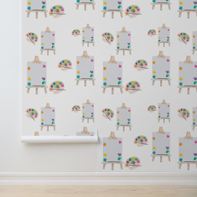 Art Painting Craft Artist Paint Pattern Behang (Applicatie)