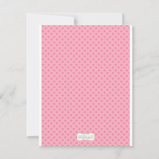 Art Painting Party Hartelijk dank Bedankkaart (Achterkant)