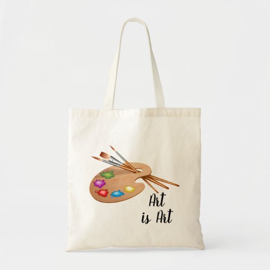 Art Pallet Tote Bag (Voorkant)
