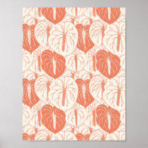 ART PAPER Download - Anthurium naadloos patroon
