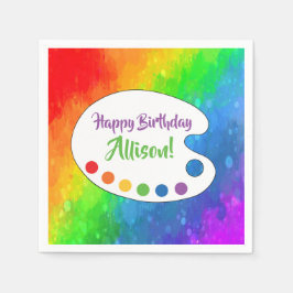 Art Party | Aangepast verf Servet