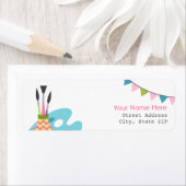 Art Party Adreslabel Etiket (Insitu)