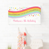 Art Party Birthday Spandoek (Insitu)