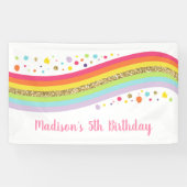 Art Party Birthday Spandoek (Horizontaal)