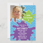 Art Party Kaart (Voorkant)