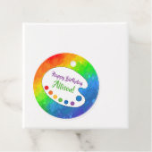 Art Party | Paint Party Bedankjes Labels (In situ)