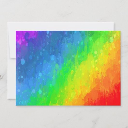 Art Party | Paint Party Kaart (Achterkant)