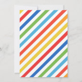 Art Party Painting Craft Birthday Party Invitation Kaart (Achterkant)