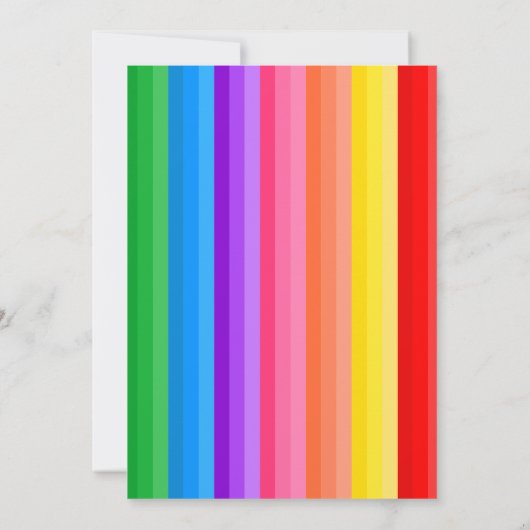 Art Party-uitnodiging Kaart (Achterkant)