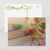 Art Pencils Briefkaart (Voorkant / Achterkant)