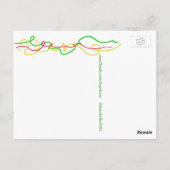 Art Pencils Briefkaart (Achterkant)