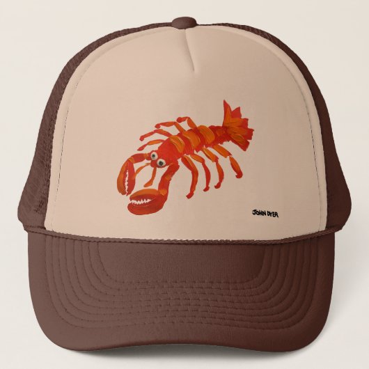 Art Pet: Cornish Padstow Lobster Trucker Pet (Voorkant)