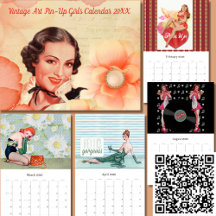  Art Pin-Up Meisjes Kalender 20XX