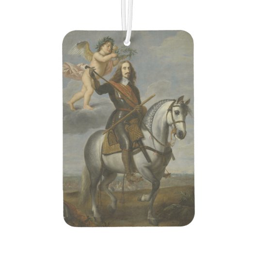 Art Portret auto luchtverfrisser (Achterkant)