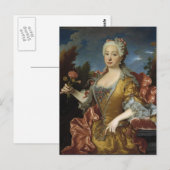 Art Portret briefkaart (Voorkant / Achterkant)