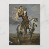 Art Portret briefkaart (Voorkant)