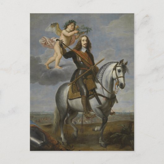 Art Portret briefkaart (Voorkant)