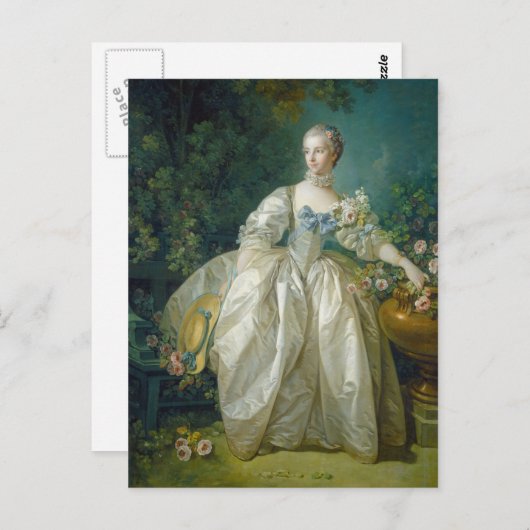 Art Portret briefkaart (Voorkant / Achterkant)