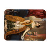 Art Portret magnet Magneet (Horizontaal)