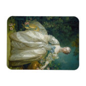Art Portret magnet Magneet (Horizontaal)