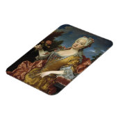 Art Portret magnet Magneet (Linkerzijde)