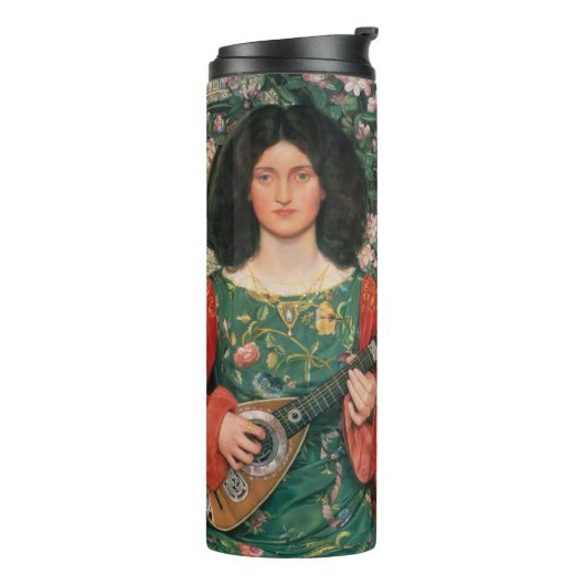 Art Portrettumbler Thermosbeker (Gedraaid links)