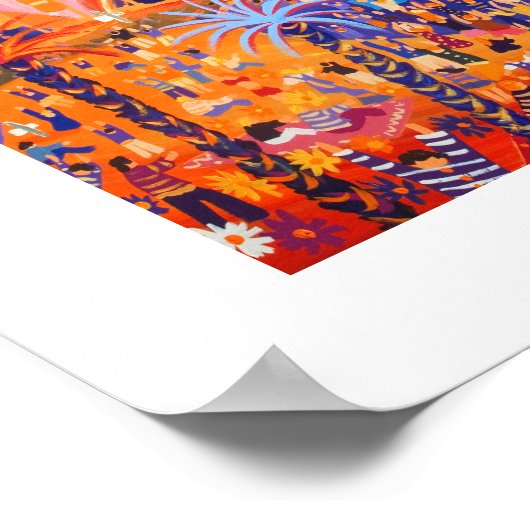 Art Poster: Afrika roept Live 8 Het Eden-project Poster (Hoek)