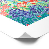 Art Poster: An English country garden, Italy Poster (Hoek)