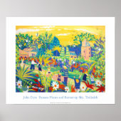 Art Poster: Banana, Buttercup Sky, Trelissick Poster (Voorkant)