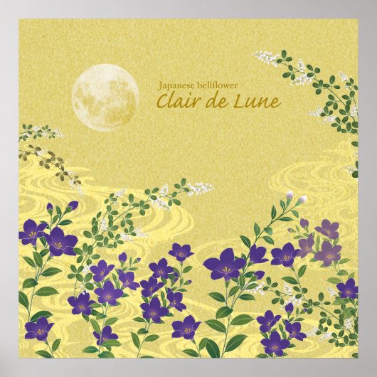 Art Poster"Bellflower" Poster (Voorkant)