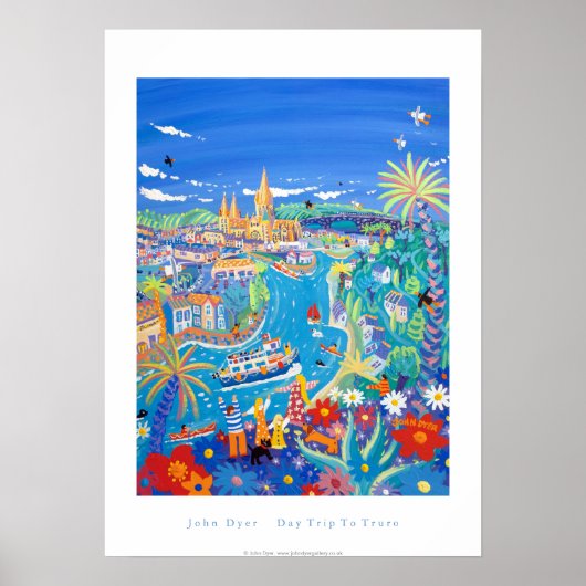 Art Poster: Dagtochten naar Truro Poster (Voorkant)