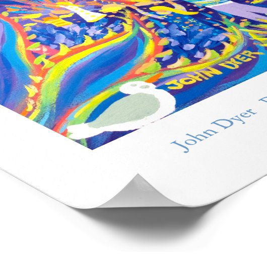 Art Poster: "Dansen onder de Lemons" Poster (Hoek)