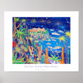 Art Poster: "Exotique Nights, Monaco" Poster (Voorkant)