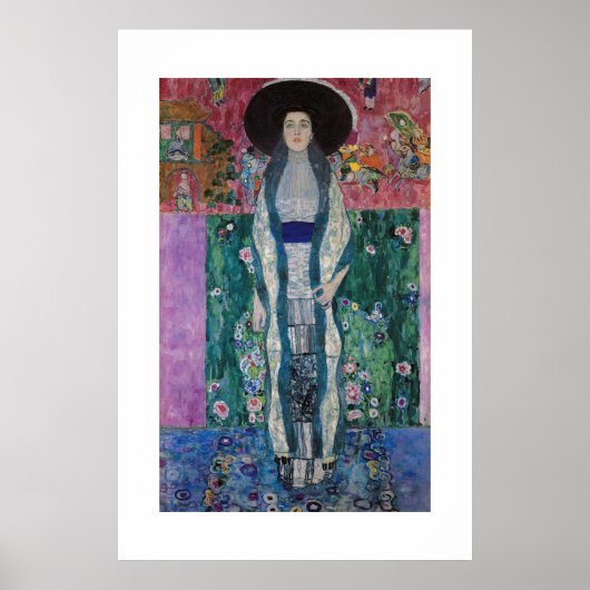 ART POSTER : GUSTAV KLIMT : ADELE BLOCH-BAUER 1912 (Voorkant)