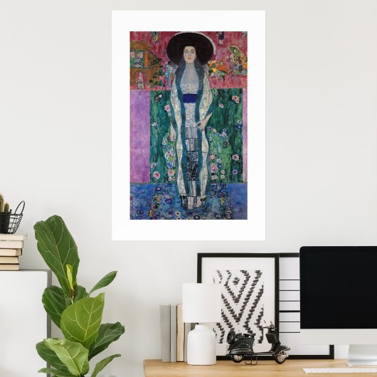 ART POSTER : GUSTAV KLIMT : ADELE BLOCH-BAUER 1912 (Thuiskantoor)