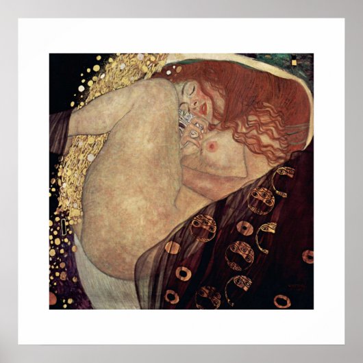 ART POSTER : GUSTAV KLIMT : DANAE 1907-08 (Voorkant)