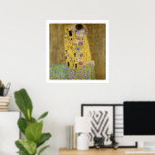 ART POSTER : GUSTAV KLIMT : DE KISS, 1907-08 (Thuiskantoor)