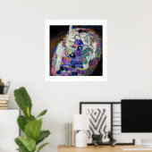 ART POSTER : GUSTAV KLIMT : VIRGIN, 1913 (Thuiskantoor)