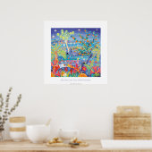 Art Poster: Juicy Love, Giardini Hanbury Italië Poster (Keuken)