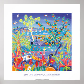 Art Poster: Juicy Love, Giardini Hanbury Italië Poster