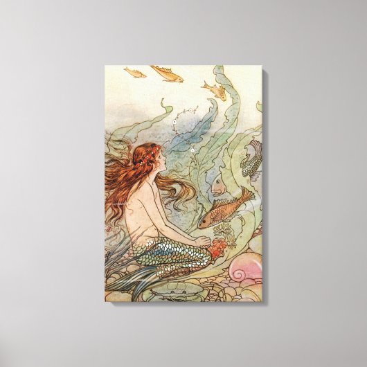 ART POSTER MERMAID PRINT (Voorkant)