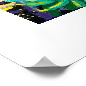 Art Poster: Oerwoud Bananen, Costa Rica regenwoud Poster (Hoek)